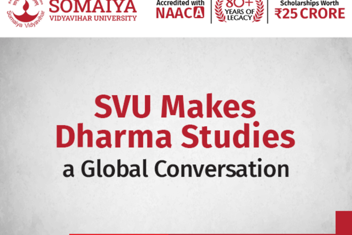 SVU's Dharma Studies Reconnect Students with Indian Knowledge for Global Ethics and Research