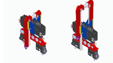 Of the three concepts developed for its Pile Lifting Device, Dieseko decided to continue with the second prototype option for the final production unit