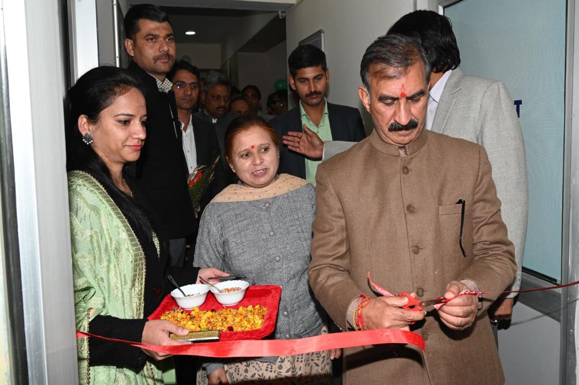 Himachal CM Sukhu inaugurates Digital Forensic Division and DPRC building in Dharamshala