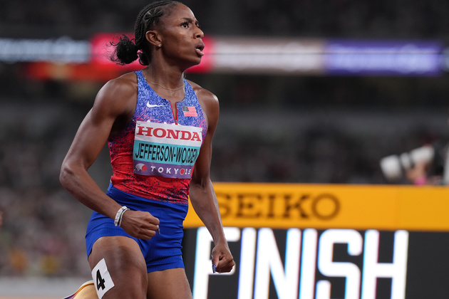(SP)JAPAN-TOKYO-ATHLETICS-WORLD ATHLETICS CHAMPIONSHIPS-WOMEN'S 100M-FINAL