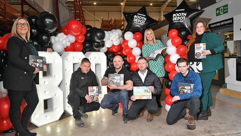 Howdens celebrates 800th UK depot opening