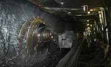 Underground at Peabody Energy's Metropolitan colliery in NSW. 