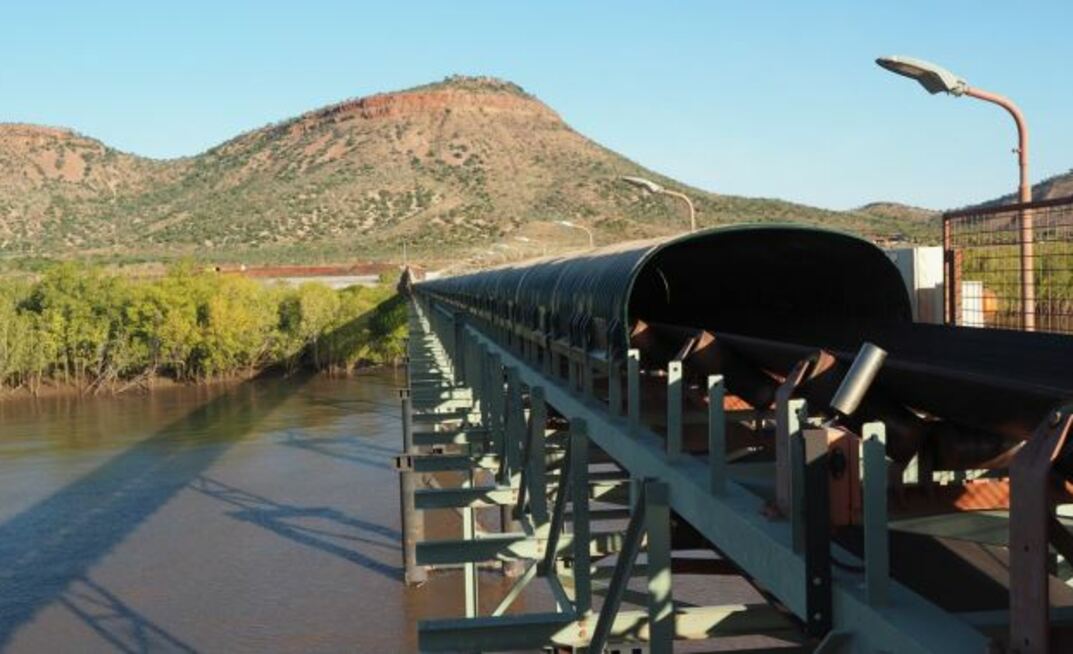 KMG’s bulk loading facility at Wyndham Port