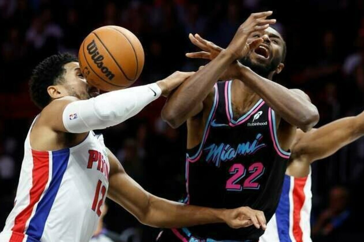 Pistons nearly relinquish big lead, halt Heat's win streak