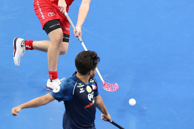 (SP)CHINA-CHENGDU-THE WORLD GAMES 2025-FLOORBALL-MEN'S-SUI VS PHI (CN)