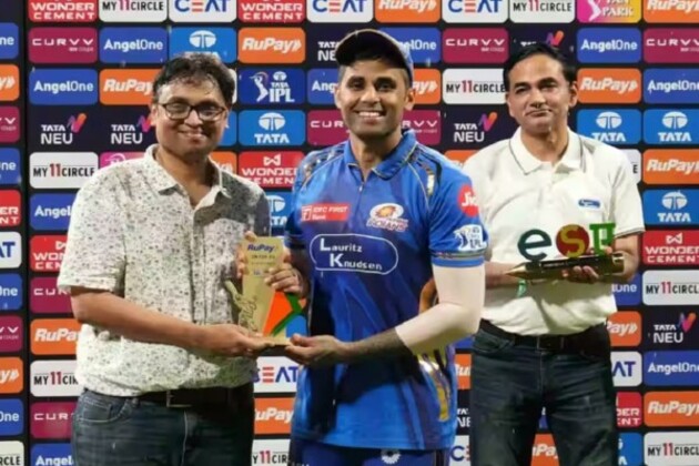 Suryakumar's sweet gesture wins hearts, reveals story behind dedicating POTM award to his wife