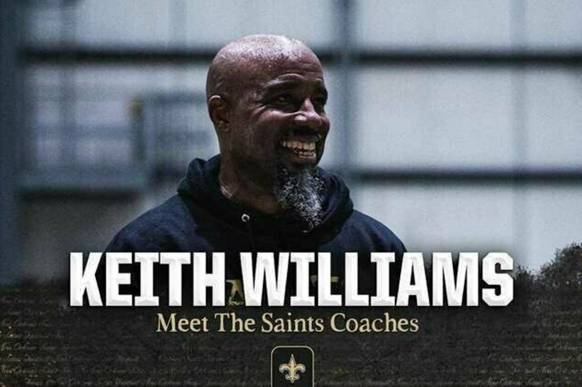 Meet the 2025 New Orleans Saints coaches: Keith Williams
