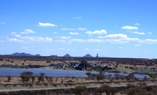 Solar panels at a mine in southern Africa. Image: CRONIMET Mining Power Solutions 