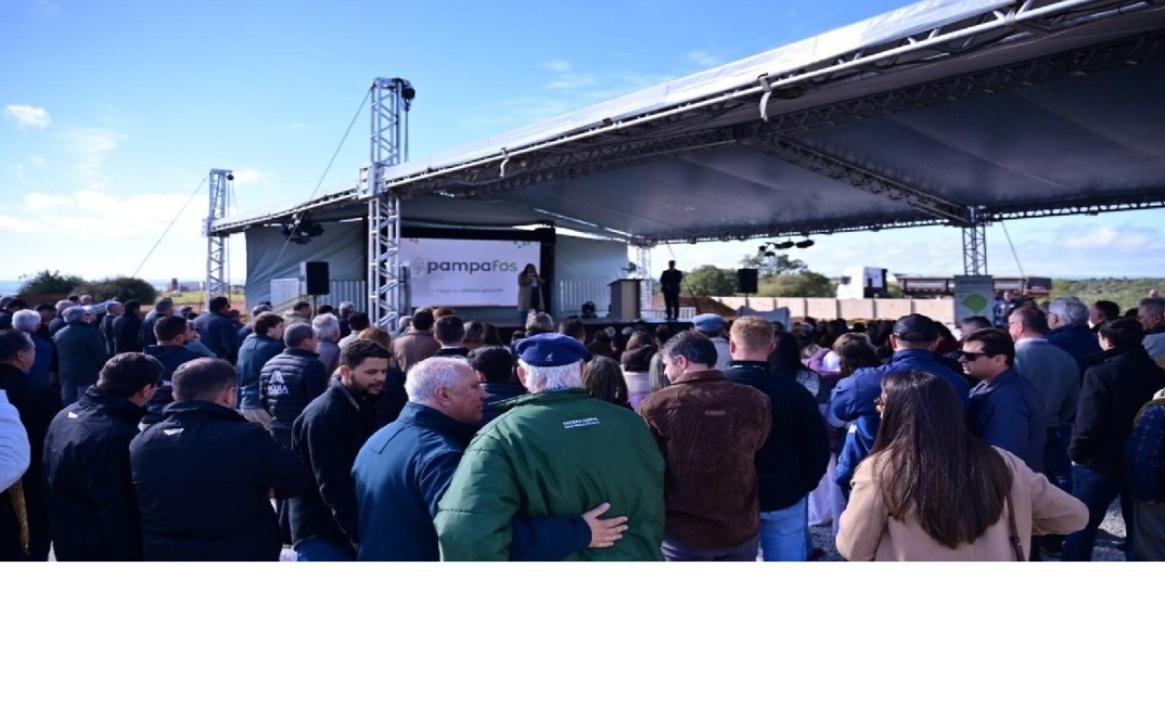 Lançamento do fertilizante fosfatado Pampafos, da Aguia no RS