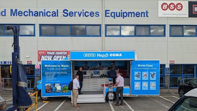 The 'WaVan' hits the road for a merchant roadshow