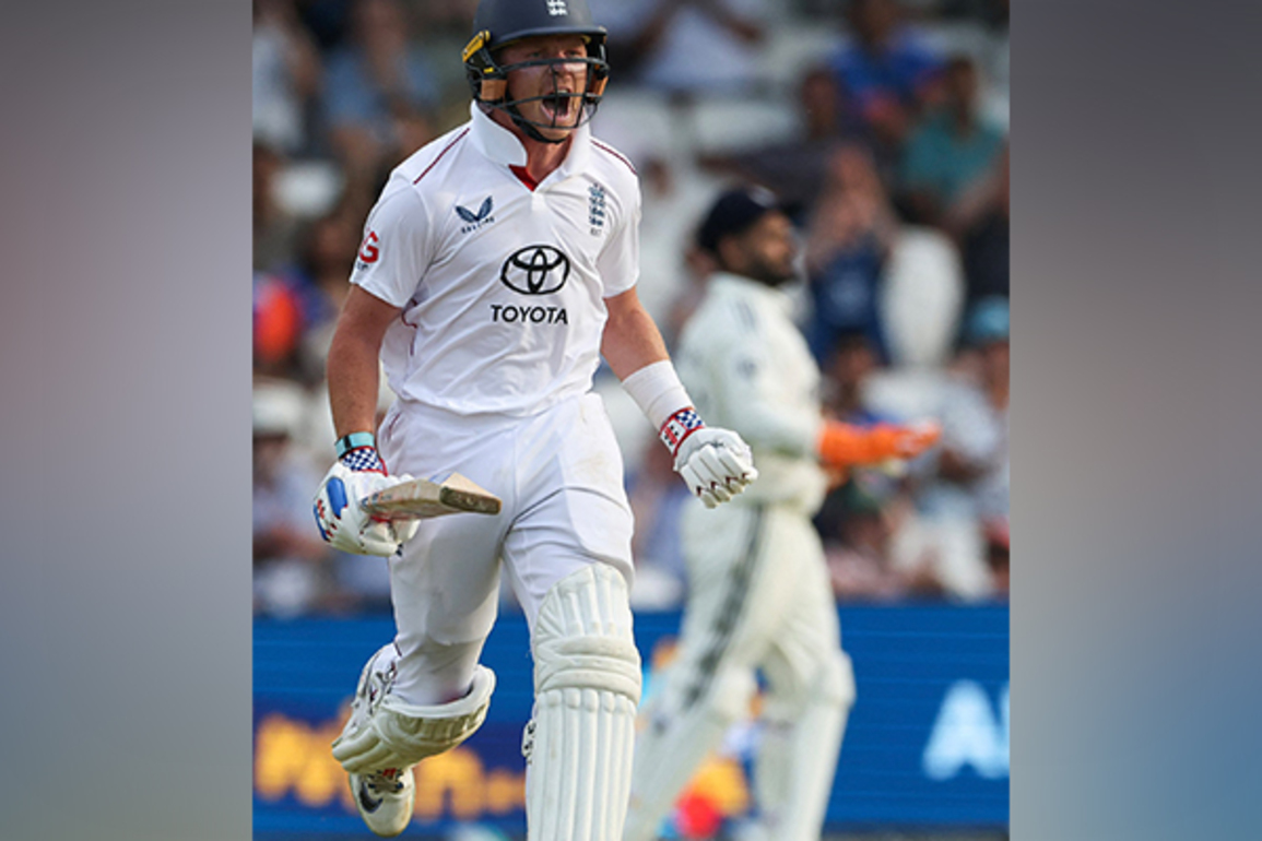 "Pitch was placid after lunch...": Ollie Pope following day one's play against India at Lord's