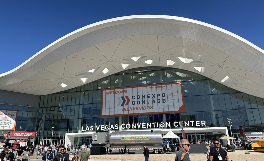 The Las Vegas convention centre
