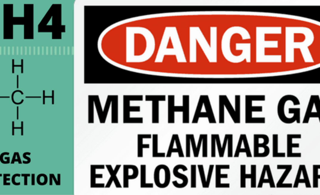 Orange flash fires up coal seam