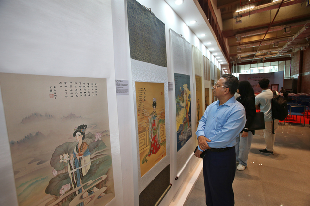 BANGLADESH-DHAKA-BRAC UNIVERSITY-CHINA INTANGIBLE CULTURAL HERITAGE WEEK-EXHIBITION
