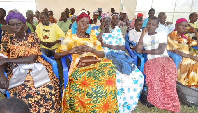 ome of the widows who lost their husbands in the tragedy pictured at the memorial event hoto by harles choda
