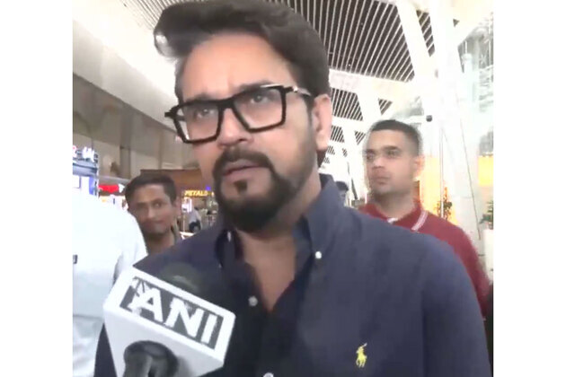 "IPL final will be a blast": Anurag Thakur on RCB vs GT clash