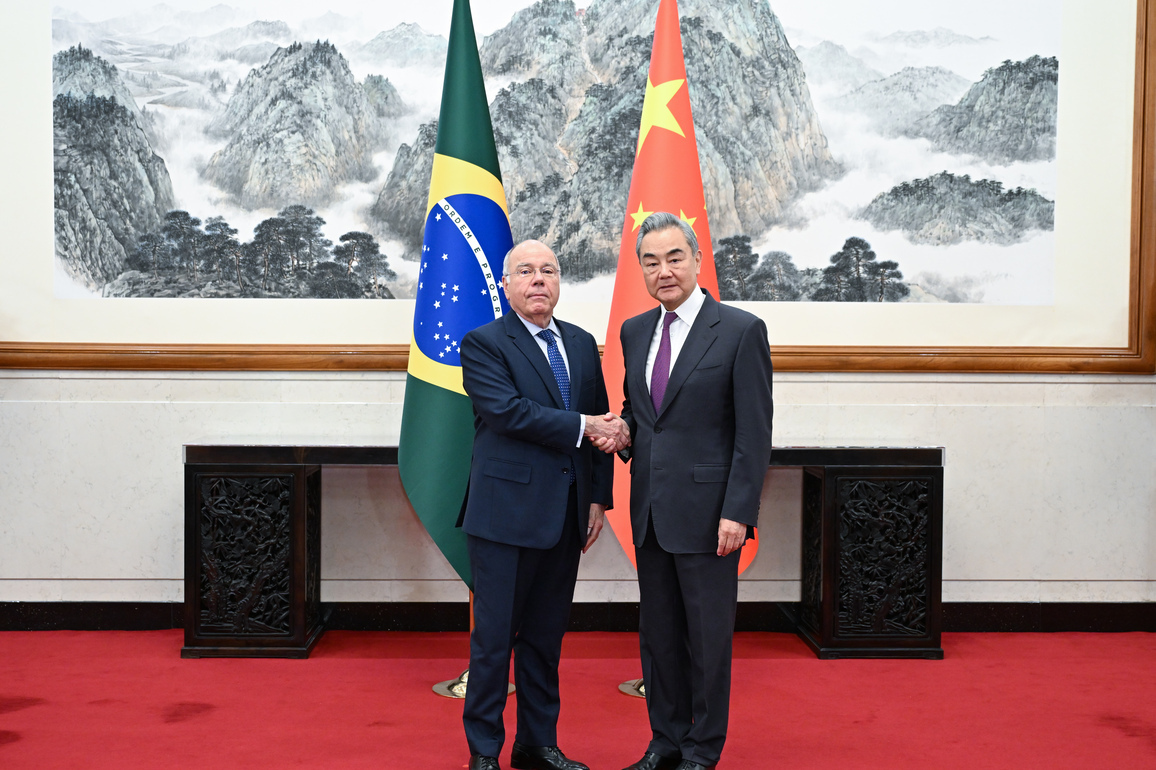 CHINA-BEIJING-WANG YI-BRAZILIAN FM-COMPREHENSIVE STRATEGIC DIALOGUE (CN)