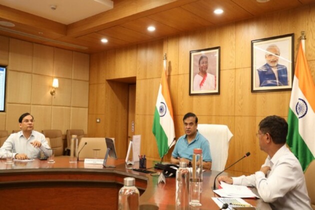 Assam CM reviews distribution of sanction letters for first instalment of funds to beneficiaries under PMAY-G