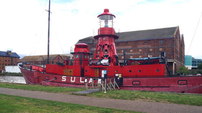 Saniflo enables effective conversion of historic Sula Lightship into luxury accommodation