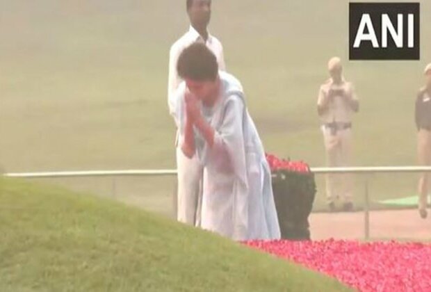 Priyanka Gandhi pays tribute to former PM Jawaharlal Nehru on his 135th birth anniversary