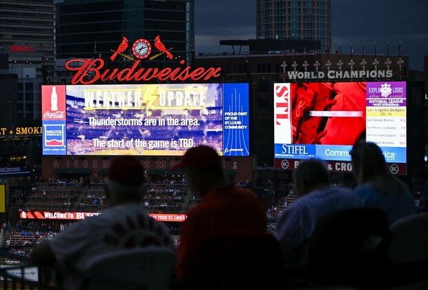 Cubs-Cardinals series opener postponed by rain