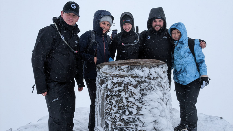 Snowdon climb sees City Plumbing raise thousands for Teenage Cancer Trust