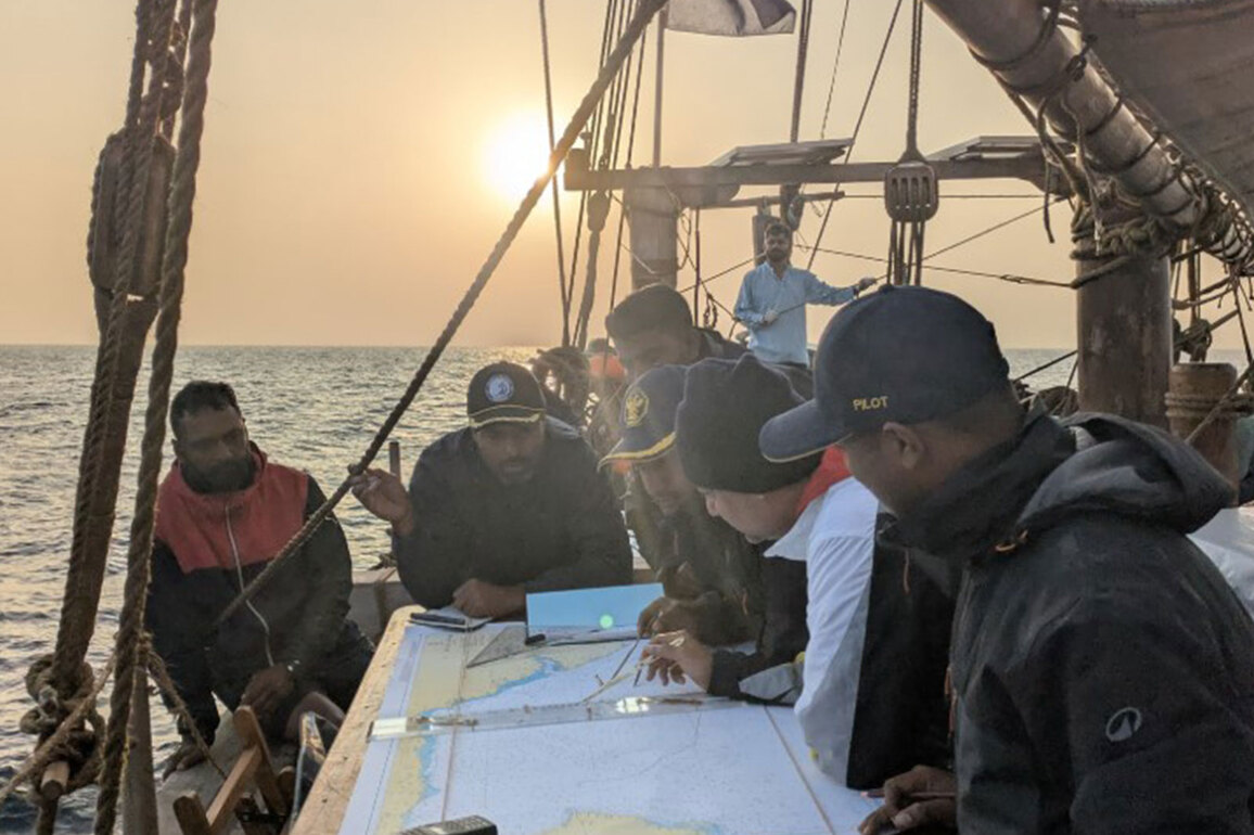 "Seas were flat and glassy": Sanjeev Sanyal shares Day 7 mid-sea update from INSV Kaundinya's historic voyage