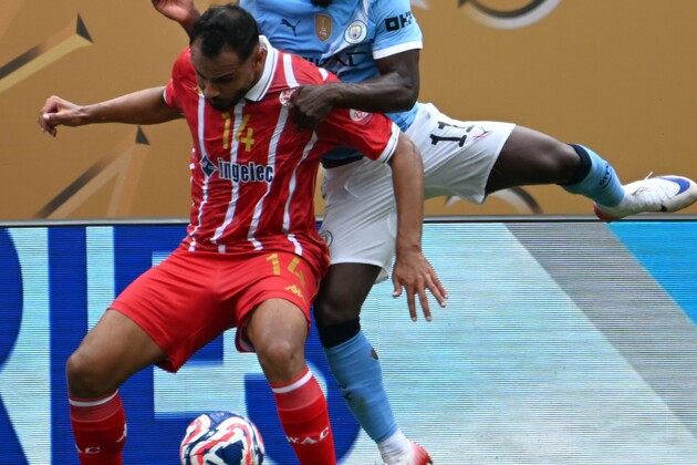 (SP)U.S.-PHILADELPHIA-FOOTBALL-FIFA CLUB WORLD CUP-GROUP G-MANCHESTER CITY VS WYDAD AC