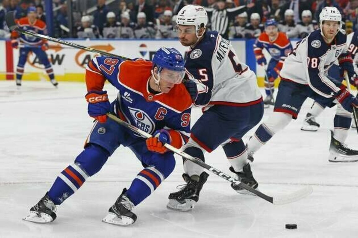 Connor McDavid's magic helps Oilers to comeback win over Blue Jackets