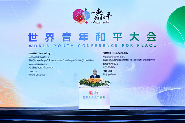 CHINA-BEIJING-LI HONGZHONG-WORLD YOUTH CONFERENCE (CN)
