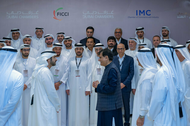 Hamdan bin Mohammed attends launch of Dubai International Chamber's new office in Bengaluru