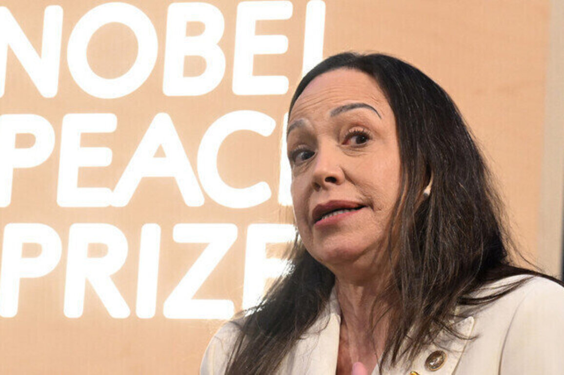 Machado cant hand Peace Prize to Trump  Nobel organizers