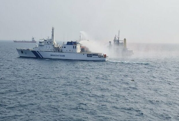 Indian Coast Guard conducts 11th National Maritime Search and Rescue Exercise "SAREX-2024" off Kochi coast