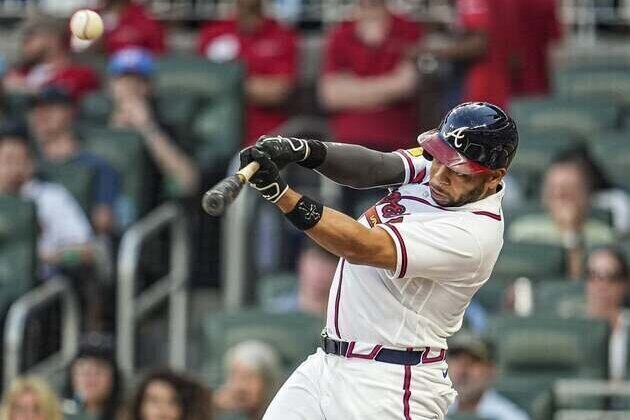 Braves blast 3 home runs in victory over Marlins