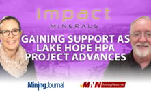 Impact gains support as Lake Hope HPA project advances