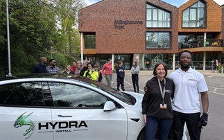 EV charging hub installed at West Sussex disability charity