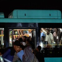 Passengers stranded for hours as Eid rush triggers transport breakdown in Pakistan