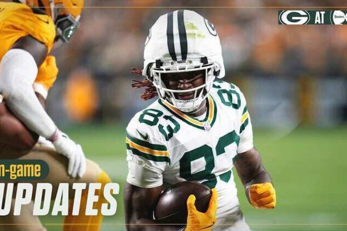 Steelers lead Packers 19-14 after three quarters