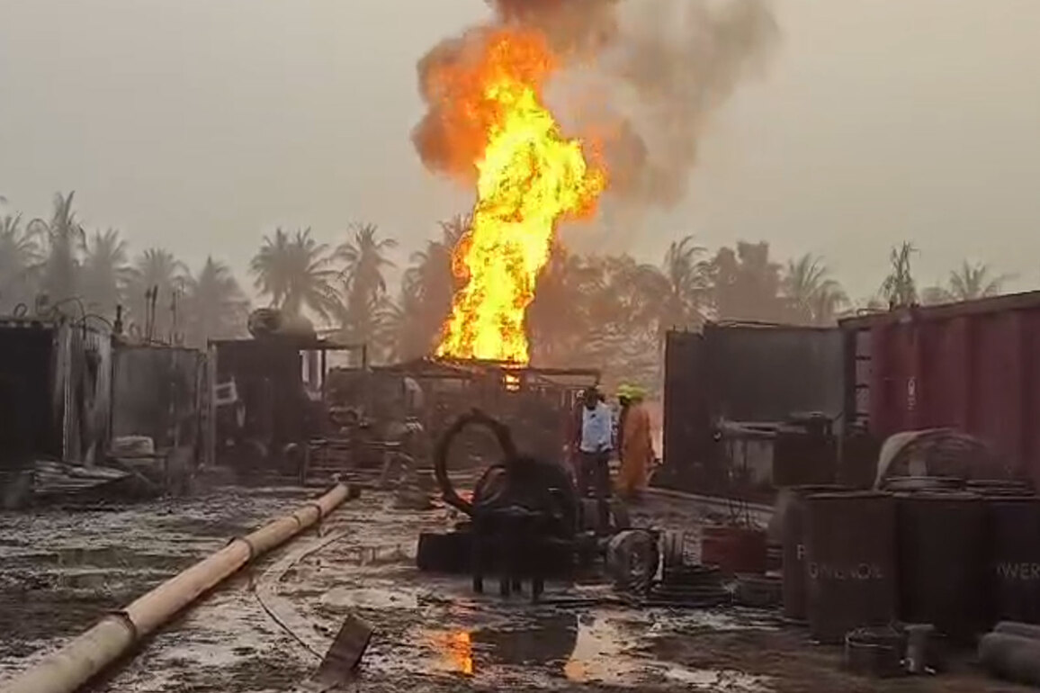 ONGC gas well fire: Water to be diverted from Gudavalli Canal to tackle blaze
