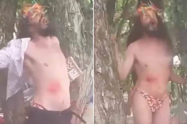 Catholic college professor sparks outrage with X-rated Jesus strip show