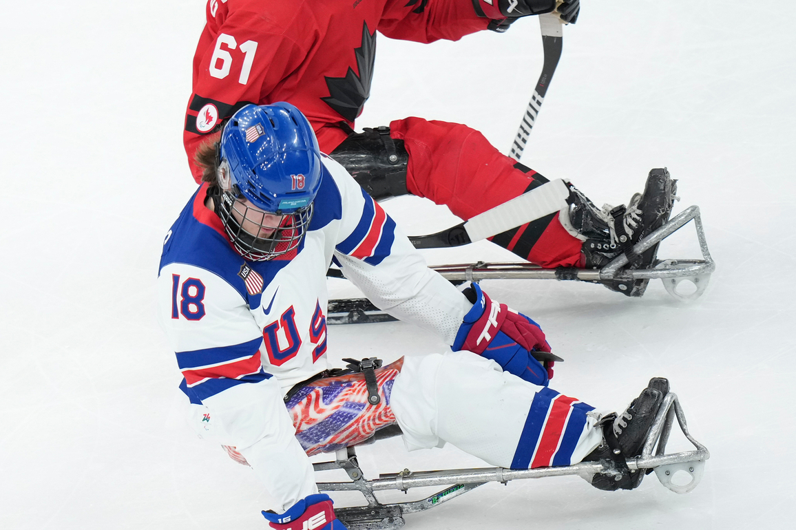 (SP)ITALY-MILAN-CORTINA 2026-PARALYMPIC WINTER GAMES-PARA ICE HOCKEY-USA VS CANADA