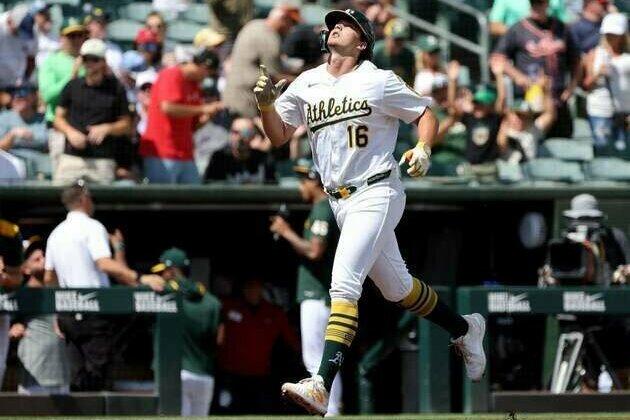 Athletics avoid sweep with 9th-inning rally against Red Sox