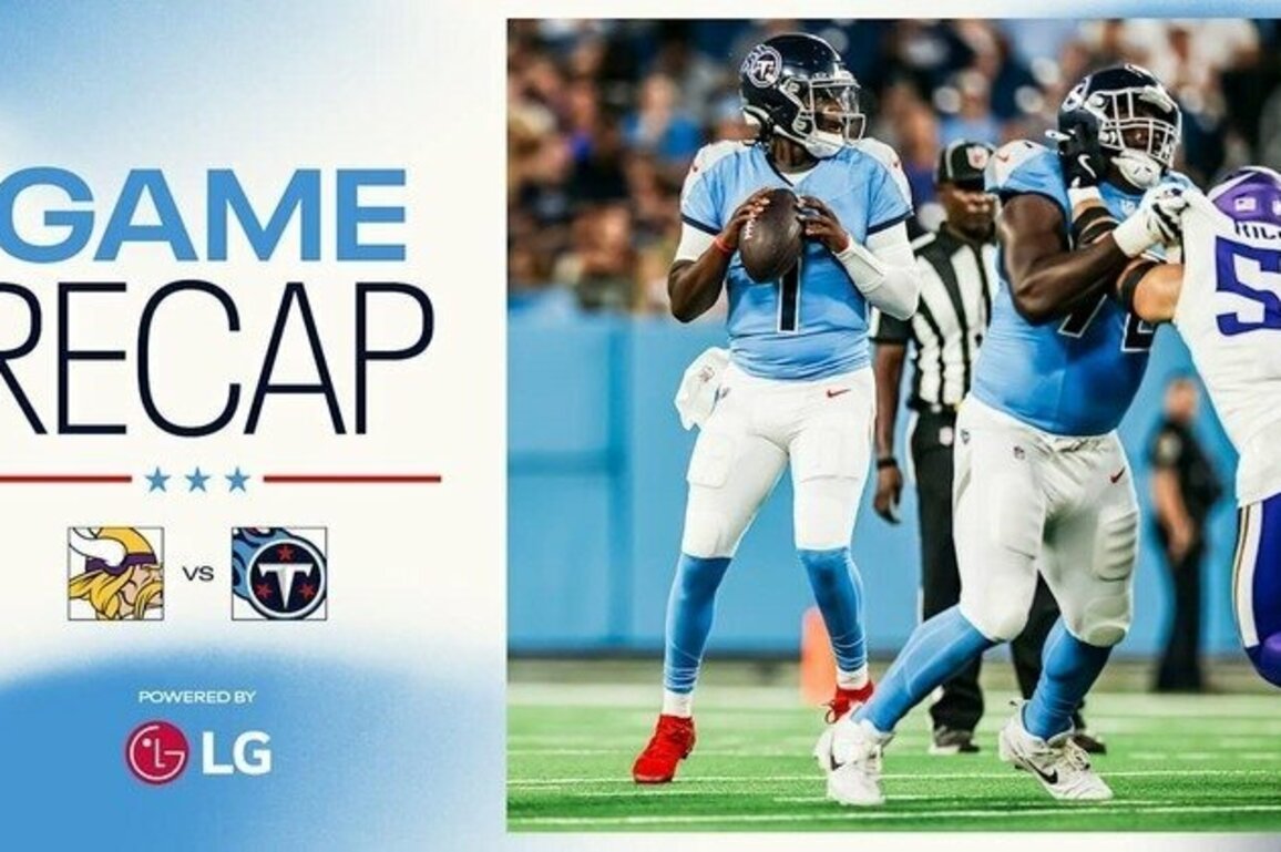 Titans Beat Vikings 23-13 to End Preseason With 2-1 Record