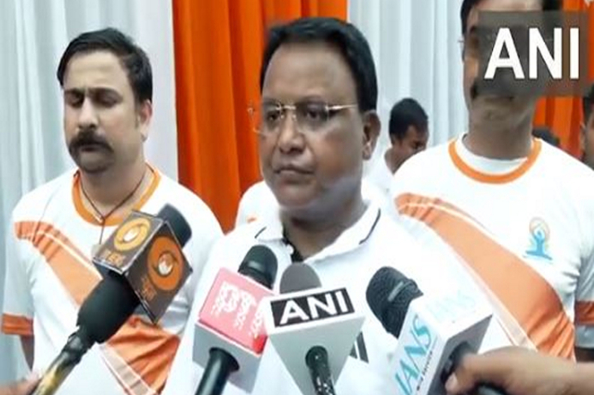 "With efforts of PM Modi, Yoga is being performed globally," says Odisha CM Mohan Charan Majhi