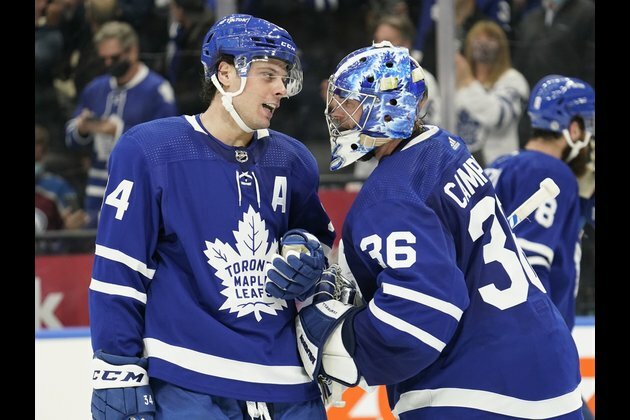 NHL roundup: Auston Matthews' hat trick leads Leafs past Avs