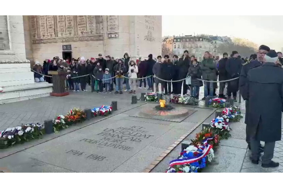 Indian diaspora in Paris pays tribute to Pulwama bravehearts on February 14
