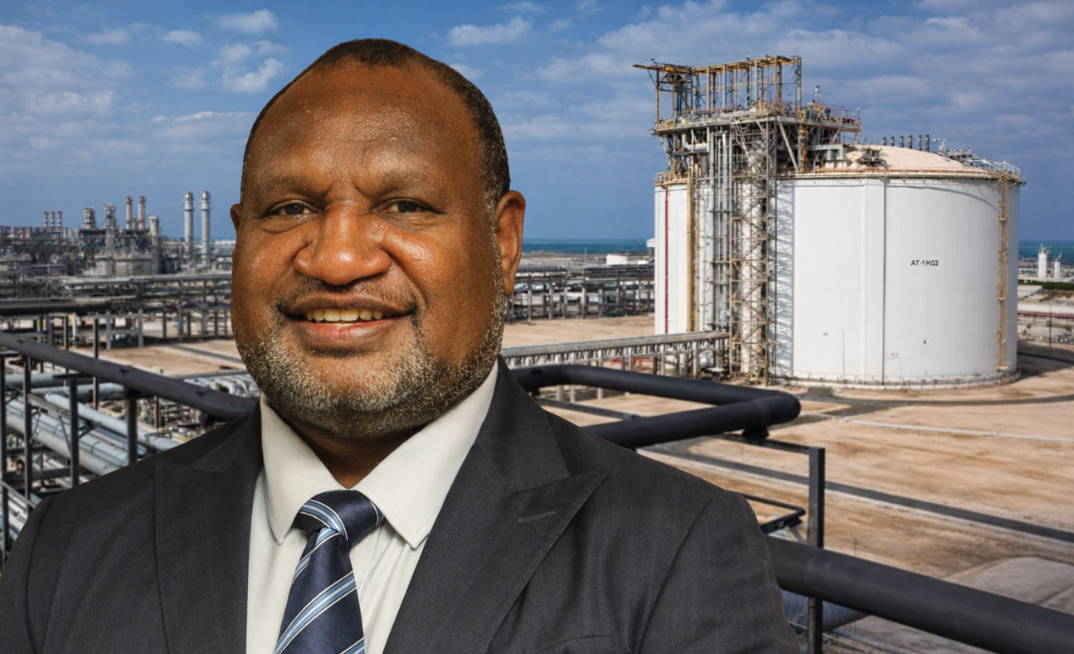 Papua LNG edges toward FID as TotalEnergies races to rein in costs and lock in Asian buyers ahead of a planned 2026 investment call. Pictured: PNG prime minister James Marape.