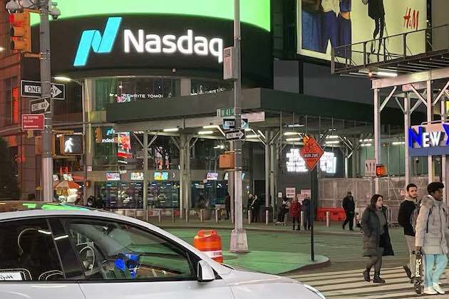 Strong gain by Nasdaq Composite helps stem Wall Street carnage