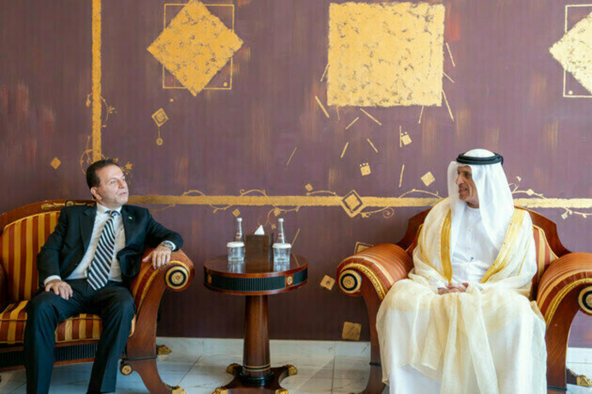 RAK Ruler receives Ambassador of El Salvador
