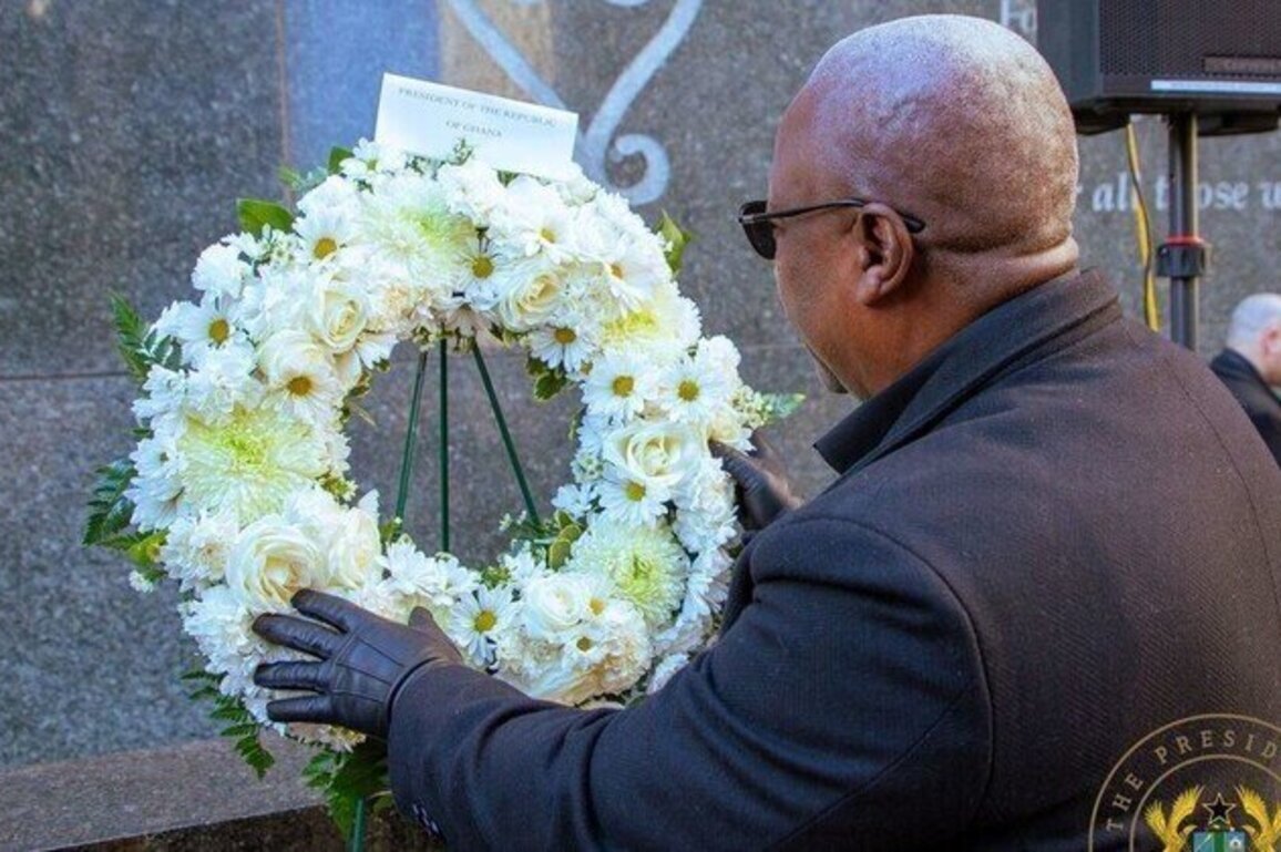 Ghana president criticizes US over history erasure